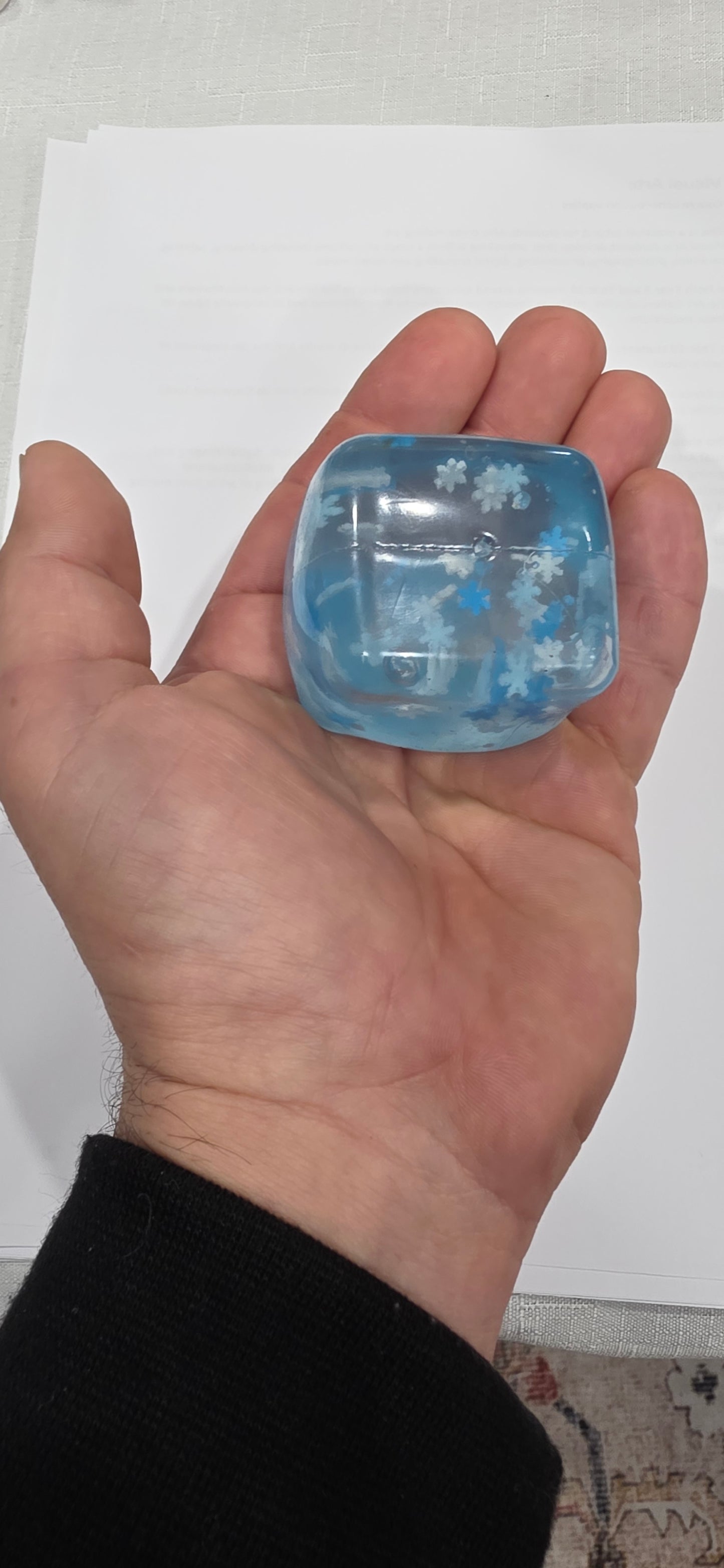 Cube Squeeze Sensory Tool