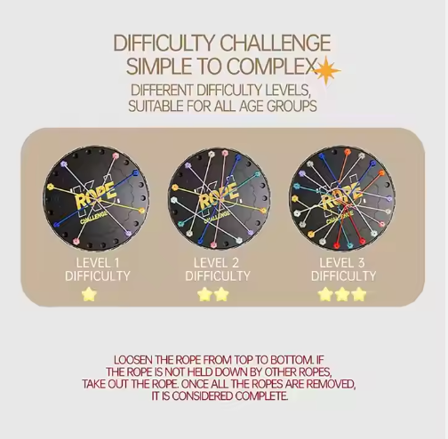 Rope Puzzle Challenge
