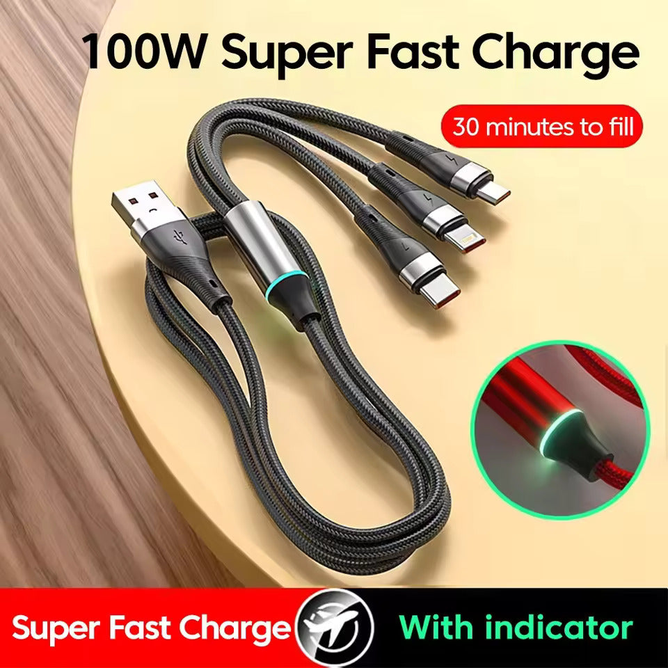 3 - in 1 Charging Cable