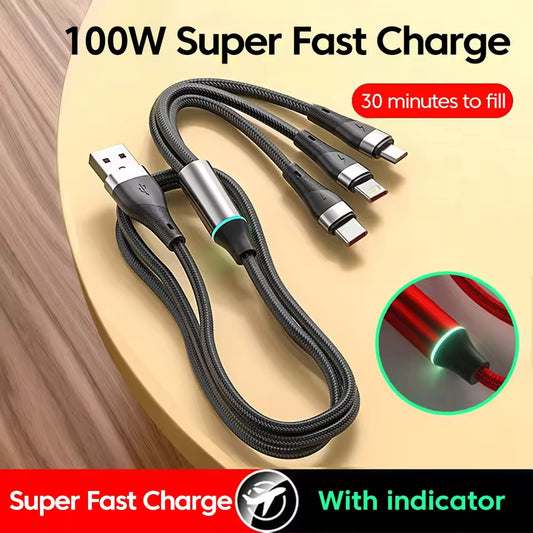 3 - in 1 Charging Cable