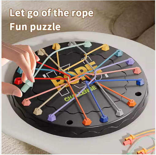 Rope Puzzle Challenge