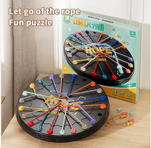 Rope Puzzle Challenge – Family Untie Brain Teaser (Australia)