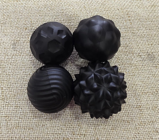 Textured Magnetic Silicone Fidget Balls